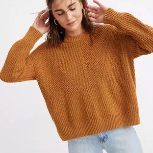 MADEWELL Joslin Pullover Sweater Mustard {S22}